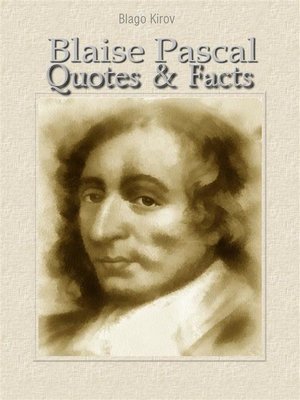 cover image of Blaise Pascal